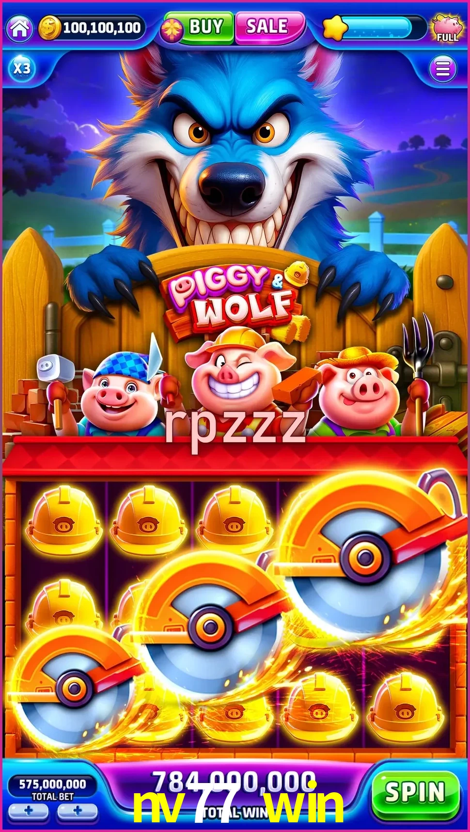 nv77 win — cuplikan layar ringkas